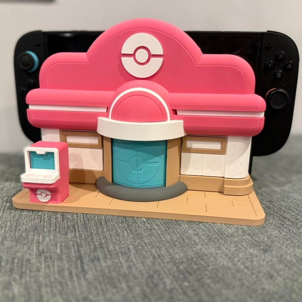 Pink Switch 2 Holder